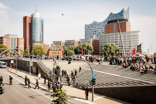 07.07.2017,Germany,GER, G20 Hamburg Summit Meeting, Elbphilharmonie