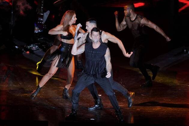 July 8, 2017 - Mexico - EUM20170708ESP06.JPG.CIUDAD DE MEXICO Music Musica-Ricky Martin.- El cantante puertorriqueno Ricky Martin se presenta en el Auditorio Nacional como parte de su gira One World Tour, el 7 de julio de 2017. Foto: Agencia EL UNIVERSAL Carlos Mejia EVZ Mexico  - ZUMAu78_ 20170708_zaf_u78_014 Copyright: xCarlosxMejia ElxUniversalx