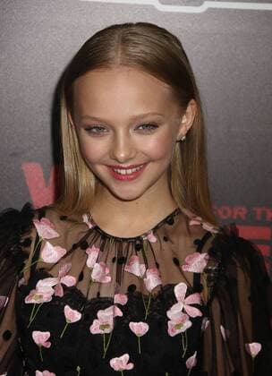 July 10, 2017 - New York, New York, U.S. - Actress AMIAH MILLER attends the New York premiere of War for the Planet of the Apes held at SVA Theatre, New York U.S. - ZUMAk03_ 20170710_zaf_k03_020 Copyright: xNancyxKaszermanx