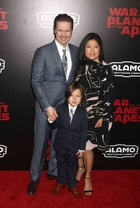 July 10, 2017 - New York, New York, U.S. - Director MATT REEVES and his family attend the New York premiere of War for the Planet of the Apes held at SVA Theatre, New York U.S. - ZUMAk03_ 20170710_zaf_k03_076 Copyright: xNancyxKaszermanx