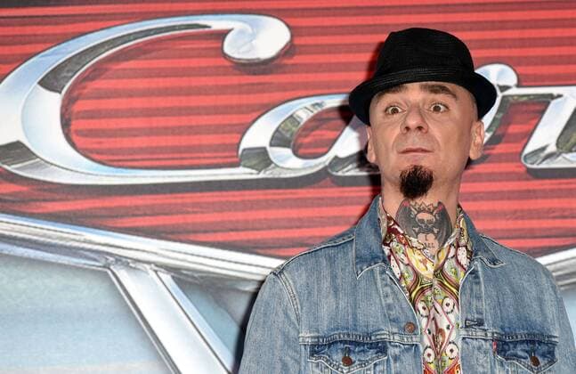 Foto IPP Gioia Botteghi Roma 12 07 2017 presentazione del film di animazione Cars 3 nella foto il rapper J-Ax (Alessandro Aleotti) doppiatore della versione italiana  0