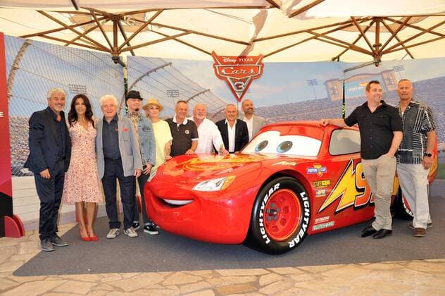 Roma, Photocall Cars 3 . Pictured : Kevin Reher; Brian Fee; Sabrina Ferilli, La Pina, J-Ax, Pino Insegno, Marco Della Noce, Marco Messeri, Gianfranco Mazzoni, Ugo Pagliai, Ivan Capelli  Copyright: xLennyx xIPAx xPoolxRoma2x