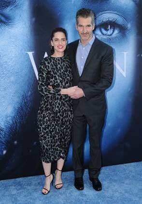 July 12, 2017 - Los Angeles, CA, United States - 12 July 2017 - Los Angeles, California - Amanda Peet, David Benioff. HBO s Game of Thrones Season 7 Los Angeles Premiere held at The Music Center s Walt Disney Concert Hall in Los Angeles. Photo Credit: AdMedia Los Angeles United States - ZUMAa123 20170712_zaa_a123_404 Copyright: xBirdiexThompsonx