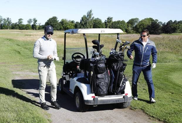 Prince Daniel participates in Victoria Golf Tournament, Öland, Sweden 2017-07-13 Daniel Westling Borgholm Sweden  532735