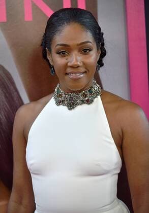 Tiffany Haddish arrives for the world premiere of Girls Trip at the Regal L.A. Live in Los Angeles, California on July 13, 2017.  LAP2017071322 CHRISTINExCHEW
