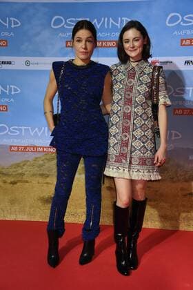 Nicolette Krebitz und Lea van Acken Premiere Ostwind Mathäser Filmpalast Kino, Fernsehen München 16. Juli 2017