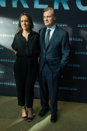 219413 Serge Arnal Starface 2017-07-17 Paris France Premiere du film Dunkerque a la Cinematheque de Paris. Christopher Nolan. Emma Thomas. Premiere of the film Dunkerque at the Cinémathèque de Paris.  Copyright: xSergexArnalx xStarfacex STAR_219413_004