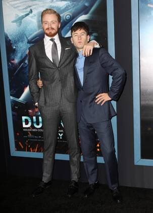 The Dunkirk premiere on July 18, 2017 in New York City. Jack Lowden;Barry Keoghan New York City United States  534099