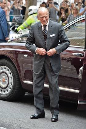 July 19, 2017 - London, London, UK - London, UK. HRH QUEEN ELIZABETH II and the DUKE OF EDINBURGH arrives at Canada House to celebrate CanadaÃ¢â‚¬â ¢s 150th anniversary of Confederation. London UK  - ZUMAl94_ 20170719_zaf_l94_003 Copyright: xRayxTangx