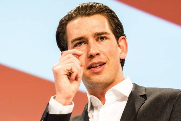 - Wien 15.02.2017 - Heute nahm Aussenminister Sebastian Kurz (ÖVP) in der Messe Wien teil an einer WKO-Veranstaltung zum Thema DYNAMISCH-WELTOFFEN-RICHTUNGSWEISEND Wiens Position in einem globalisierten Umfeld PHOTO: Aussenminister Sebastian Kurz während der Veranstaltung. Bundesminister Kurz bei WKO-Veranstaltung 