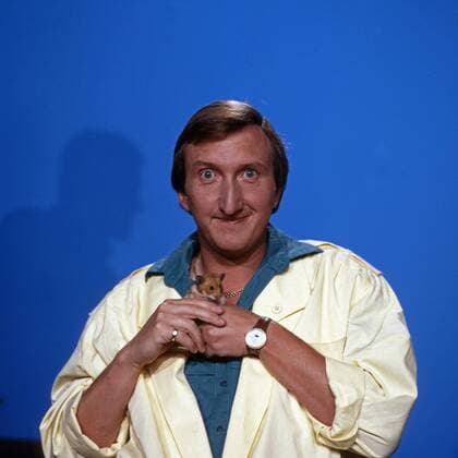 Vier gegen Willi, Samstagabendshow mit Mike Krüger und Goldhamster Willi, Deutschland 1986 - 1989 UnitedArchives00023785