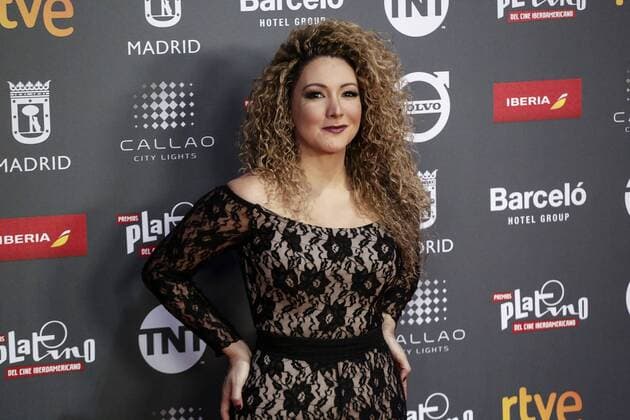 Panamian singer Erika Ender poses as she arrives at the presentation of the Platino Awards at the Callao Cinema in Madrid, Spain, 20 July 2017. The Magic Box will be the venue for the fourth edition of the Ibero American Cinema Platino Awards next 22 July. PLATINO AWARDS PRESENTATION PARTY IN MADRID !ACHTUNG: NUR REDAKTIONELLE NUTZUNG!  Copyright: xKikoxHuescax MAD049 20170721-636361988082069450