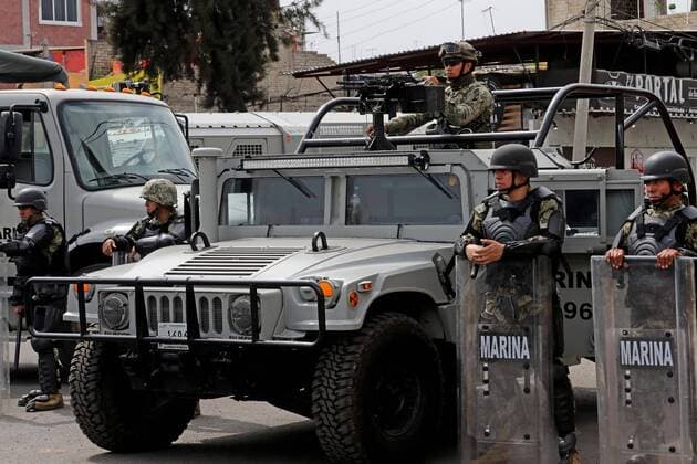 July 20, 2017 - Mexico - EUM20170720NAC25.JPG.CIUDAD DE MEXICO.- City CDMX-Narcotrafico.- Acciones del operativo por elementos federales en donde fue abatido Felipe de Jesus N, Alias El Ojos , lider del cartel de Tlahuac, este jueves 20 de julio de 2017. Foto: Agencia EL UNIVERSAL Juan Carlos Reyes RCC. Mexico  - ZUMAu78_ 20170720_zaf_u78_061 Copyright: xJuancarlosreyesgx