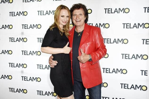 Pia Malo und Olaf der Flipper beim 5jährigen Jubiläum des Musiklabels Telamo in der Orange Bar. München, 20.07.2017 Foto:xP.xSchönbergerx xFuturexImage
