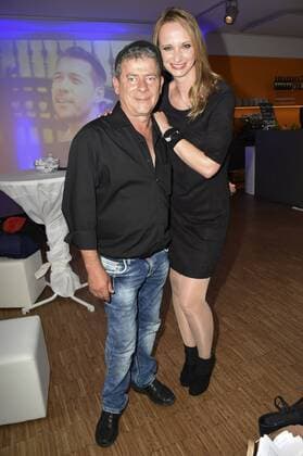 Michael Hirte und Pia Malo beim 5jährigen Jubiläum des Musiklabels Telamo in der Orange Bar. München, 20.07.2017 Foto:xP.xSchönbergerx xFuturexImage