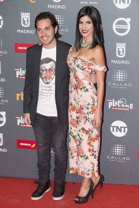 Victor Arauz and Pamela Zambrano attends to welcome party photocall of Platino Awards 2017 at Callao Cinemas in Madrid, July 20, 2017. Spain.  (20170721060)