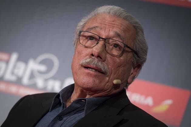 Edward James Olmos during press conference with the honorific award of Platinos Awards 2017 in Madrid, July 21, 2017. Spain.  (20170721047)