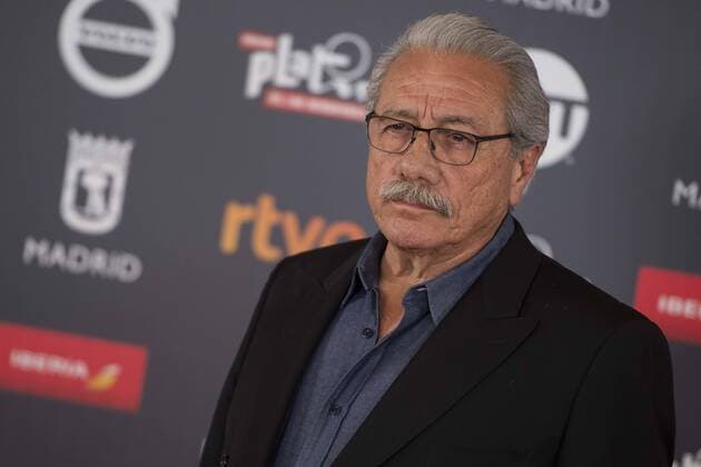 Edward James Olmos attends to the photocall before the press conference with the honorific award of Platinos Awards 2017 in Madrid, July 21, 2017. Spain.  (20170721015)