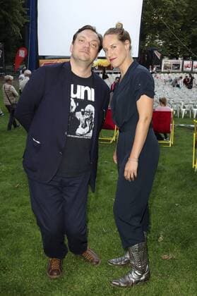 Charly Hübner und Annika Meier bei der Open Air Premiere des Kinofilms Magical Mystery im OpenAir-Kino im Schanzenpark. Hamburg, 21.07.2017 Foto:xC.xTamckex xFuturexImage