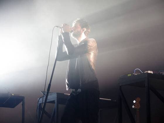 German band Moderat s lead singer Apparat performs during the concert held as part of Colours of Ostrava Music Festival iin Ostrava, Czech Republic, late 21 July 2017. The festival runs from 19 to 22 July. Colours of Ostrava music festival !ACHTUNG: NUR REDAKTIONELLE NUTZUNG!  Copyright: xEstherxMartínx 20170722-636363225710156937