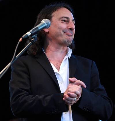 (170723) -- KELKHEIM, July 23, 2017 -- Italian singer and songwriter Pippo Pollina performs at the 30th Rheingau Music Festival in Kelkheim, Germany, on July 22, 2017. The 30th Rheingau Music Festival is held from June 24 to Sept. 2. ) (djj) GERMANY-KELKHEIM-RHEINGAU MUSIC FESTIVAL-PIPPO POLLINA LuoxHuanhuan 