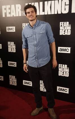 British actor Daniel Sharman poses during the premiere of the second part of Fear The Walking Dead s third season in Madrid, Spain, 24 July 2017. PREMIER OF FEAR THE WALKING DEAD THIRD SEASON S SECOND PART IN MADRID !ACHTUNG: NUR REDAKTIONELLE NUTZUNG!  Copyright: xKikoxHuescax MAD001 20170724-636365256549536465