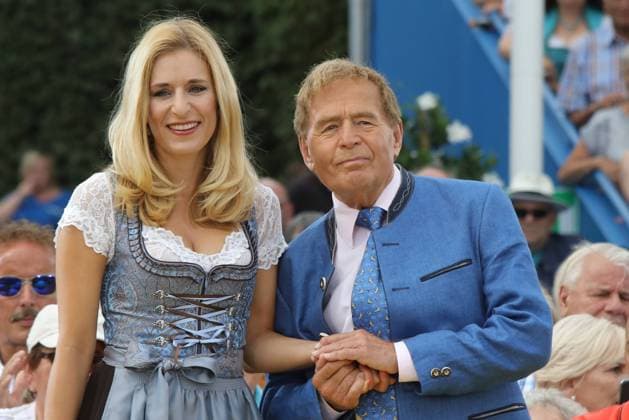 9. Folge der ARD Unterhaltungsshow Immer wieder sonntags (IWS) Stefanie Hertel, Eberhard Hertel 9. Folge der ARD Unterhaltungsshow Immer wieder sonntags (IWS), Germany, Rust, Europapark, 20061130