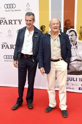 Ulrich Matthes und Volker Schlöndorff bei der Premiere des Kinofilms The Party im Delphi Filmpalast. Berlin, 24.07.2017 Foto:xF.xKernx xFuturexImage