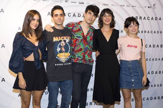 Macarena Garcia, Javier Ambrossi, Javier Calvo, Belen Cuesta und Anna Castillo bei der Premiere des Kinofilms Abracadabra im Palacio de la Prensa Cinema. Madrid, 24.07.2017 Macarena Garcia, Javier Ambrossi, Javier Calvo, Belen Cuesta, Anna Castillo  Foto:xDyDxFotografosx xFuturexImage