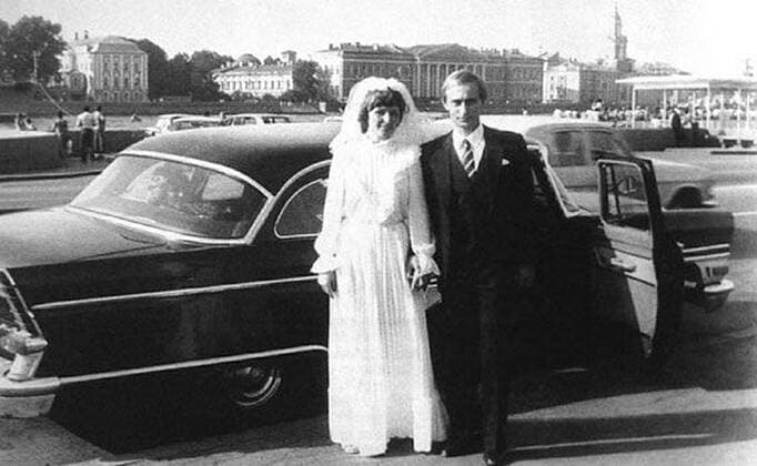 Wedding of Vladimir Putin. Photo: uznayvse.ru RussianxArchives 