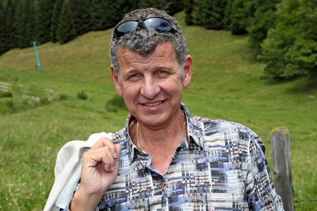 ORF Wenn die Musi spielt . Sänger Semino Rossi am Rande des Künstlertreffs zum Musik Open Air Wenn die Musi spielt am 28.07.2017 auf dem Festgelände in Bad Kleinkirchheim.