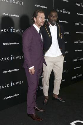 Matthew McConaughey und Idris Elba beim Special Screening des Kinofilms The Dark Tower Der Dunkle Turm im Museum of Modern Art. New York, 31.07.2017 Foto:xT.xKingx xFuturexImage