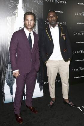 Matthew McConaughey und Idris Elba beim Special Screening des Kinofilms The Dark Tower Der Dunkle Turm im Museum of Modern Art. New York, 31.07.2017 Foto:xT.xKingx xFuturexImage
