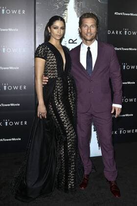 Camila Alves mit Gatte Matthew McConaughey beim Special Screening des Kinofilms The Dark Tower Der Dunkle Turm im Museum of Modern Art. New York, 31.07.2017 Foto:xT.xKingx xFuturexImage