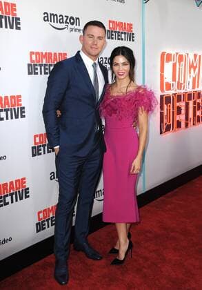 Bilder des Tages August 3, 2017 - Hollywood, California, U.S. - Channing Tatum, Jenna Dewan Tatum attends The Los Angeles Premiere of Amazon Prime Video Comrade Detective held at the Arclight Theater in Hollywood, California on August 3, 2017. 2017 Hollywood U.S. - ZUMAl86_ 20170803_zaf_l86_072 Copyright: xDavexLongendykex