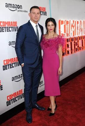 August 3, 2017 - Hollywood, California, U.S. - Channing Tatum, Jenna Dewan Tatum attends The Los Angeles Premiere of Amazon Prime Video Comrade Detective held at the Arclight Theater in Hollywood, California on August 3, 2017. 2017 Hollywood U.S. - ZUMAl86_ 20170803_zaf_l86_075 Copyright: xDavexLongendykex
