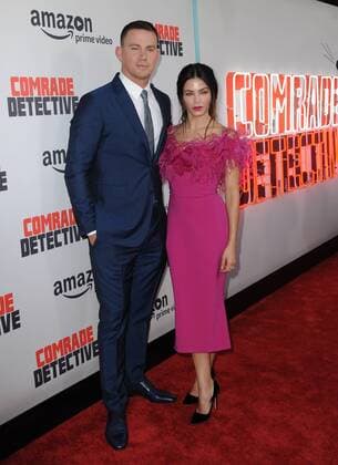 August 3, 2017 - Hollywood, California, U.S. - Channing Tatum, Jenna Dewan Tatum attends The Los Angeles Premiere of Amazon Prime Video Comrade Detective held at the Arclight Theater in Hollywood, California on August 3, 2017. 2017 Hollywood U.S. - ZUMAl86_ 20170803_zaf_l86_076 Copyright: xDavexLongendykex