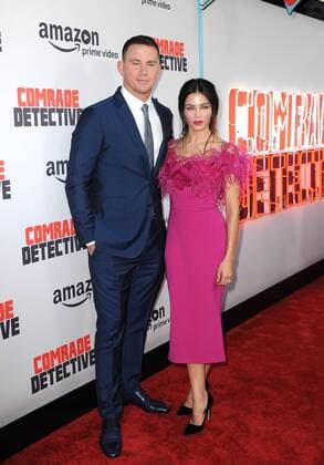 August 3, 2017 - Hollywood, California, U.S. - Channing Tatum, Jenna Dewan Tatum attends The Los Angeles Premiere of Amazon Prime Video Comrade Detective held at the Arclight Theater in Hollywood, California on August 3, 2017. 2017 Hollywood U.S. - ZUMAl86_ 20170803_zaf_l86_077 Copyright: xDavexLongendykex