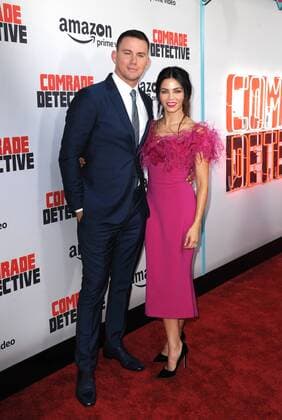 August 3, 2017 - Hollywood, California, U.S. - Channing Tatum, Jenna Dewan Tatum attends The Los Angeles Premiere of Amazon Prime Video Comrade Detective held at the Arclight Theater in Hollywood, California on August 3, 2017. 2017 Hollywood U.S. - ZUMAl86_ 20170803_zaf_l86_095 Copyright: xDavexLongendykex