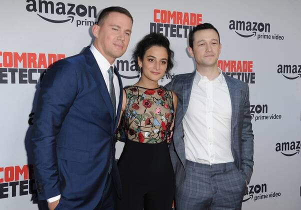 Bilder des Tages August 3, 2017 - Hollywood, California, U.S. - Channing Tatum, Jenny Slate, Joseph Gordon-Levitt attends The Los Angeles Premiere of Amazon Prime Video Comrade Detective held at the Arclight Theater in Hollywood, California on August 3, 2017. 2017 Hollywood U.S. - ZUMAl86_ 20170803_zaf_l86_092 Copyright: xDavexLongendykex