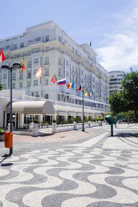 Rio de Janeiro, Copacabana, Copacapana Palace Hotel, Brasilien Copyright: xKTHx ALLBR843635