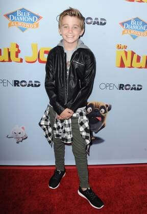 August 4, 2017 - Hollywood, California, U.S. - Parker Bates attends The Los Angeles Premiere of The Nut Job 2 Nutty by Nature held at the Regal Cinemas at LA Live in Los Angeles, California on August 4, 2017. 2017 Hollywood U.S. - ZUMAl86_ 20170804_zaf_l86_004 Copyright: xDavexLongendykex
