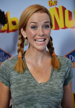 Actress Annie Wersching attends the premiere of the animated motion picture comedy The Nut Job 2: Nutty by Nature at Regal Cinemas LA Live in Los Angeles on August 5, 2017. Storyline: Following the events of the first film, Surly and his friends must stop Oakton City s mayor from destroying their home to make way for a dysfunctional amusement park.  LAP2017080507 JIMxRUYMEN