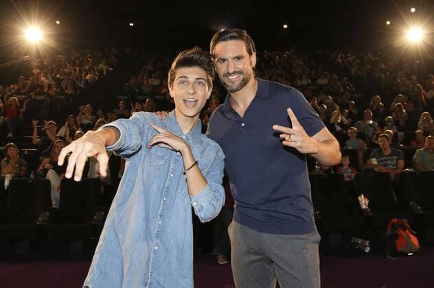 Lukas Rieger und Tom Beck bei der Premiere des Kinofilms Bigfoot Junior The Son of Bigfoot im Kino in der Kulturbrauerei. Berlin, 06.08.2017 Foto:xS.xGabschx xFuturexImage