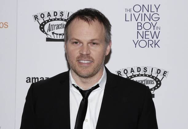 Marc Webb arrives on the red carpet at The Only Living Boy In New York New York Premiere at The Museum of Modern Art on August 7, 2017 in New York City.  NYP20170807135 JOHNxANGELILLO