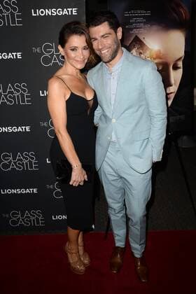 The Glass Castle film premiere on August 9, 2017 in New York City. Max Greenfield;Tess Sanchez New York France  539008