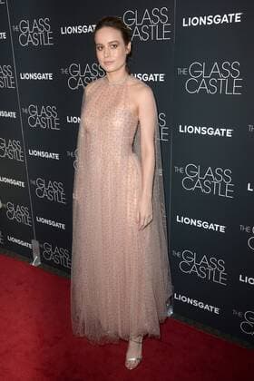 The Glass Castle film premiere on August 9, 2017 in New York City. Brie Larson New York France  539008