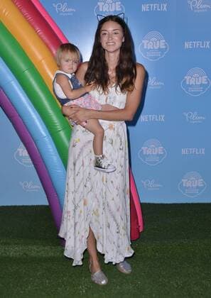 August 10, 2017 - Los Angeles, CA, U.S. - 10 August 2017 - Los Angeles, California - Caroine D Amore. Premiere of Netflix s True and The Rainbow held at Pacific Theaters at The Grove in Los Angeles. Photo Credit: AdMedia Los Angeles U.S. - ZUMAa123 20170810_zaa_a123_105 Copyright: xBirdiexThompsonx