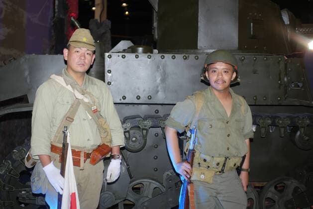 Philippines: HistoryCon 2017 Cosplayers re-enactment of Japanese war in the Philippines.  GeorgexBuid
