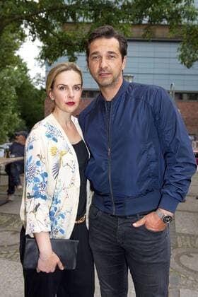 Denise Zich mit Gatte Andreas Elsholz bei der Premiere des Kinofilms Lucky Loser im Kino in der Kulturbrauerei. Berlin, 10.08.2017 Foto:xC.xBehringx xFuturexImage
